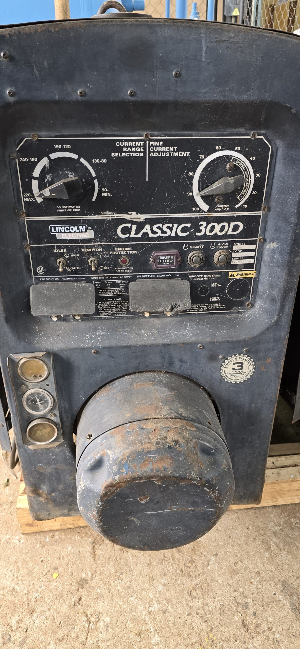 MAQUINA DE SOLDAR LINCOLN CLASSIC 300D 2 MAQUINA DE SOLDAR LINCOLN CLASSIC 300D - Image 2